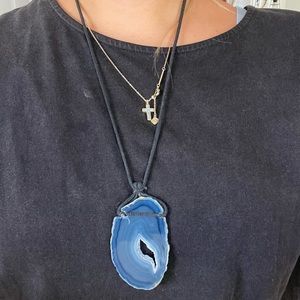 Blue Stone Necklace